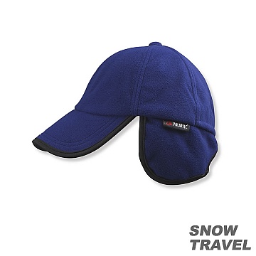 《SNOW TRAVEL》WINDBLOC 防風保暖遮耳棒球帽(藍色)
