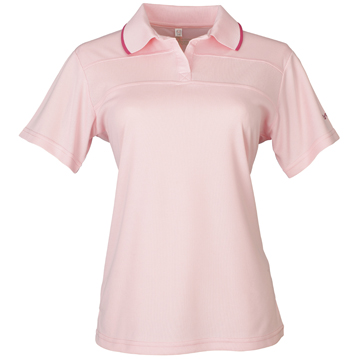 LV7916 女吸濕排汗短袖POLO衫(淺粉紅)