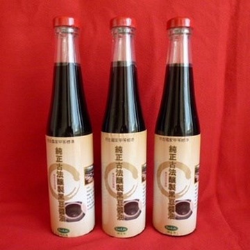 【Ecolife綠生活】純正古法釀製黑豆醬油(6瓶一組)