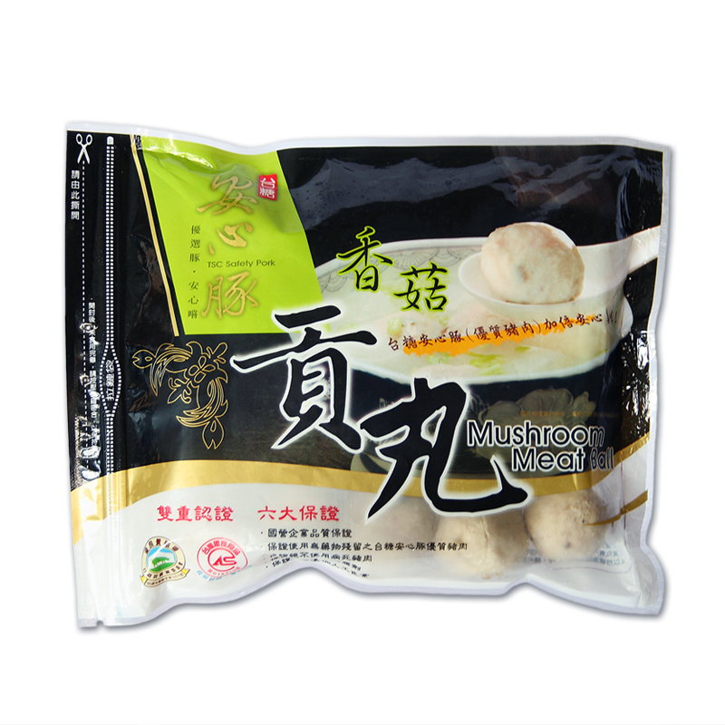 台糖安心豚 香菇貢丸(360g/包)