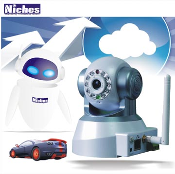 Niches 雲端行車紀錄防盗監控系統（銀白）