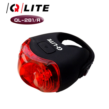 Q-LITE QL-281/R USB充電式高亮度後燈