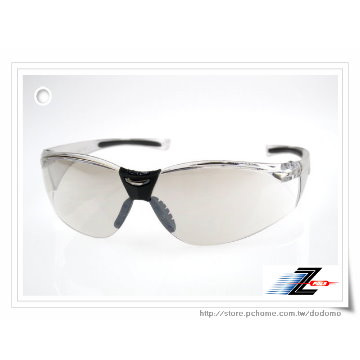 【Z-POLS運動專業款】超質感頂級淺水銀電鍍抗UV400運動防風眼鏡，超優惠!含運費