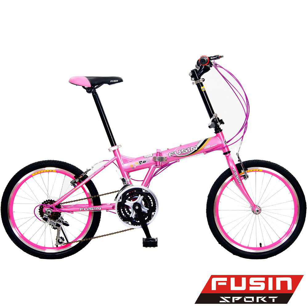 【FUSIN】新騎生活F101 ※ 20吋21速摺疊自行車 ※DIY組裝