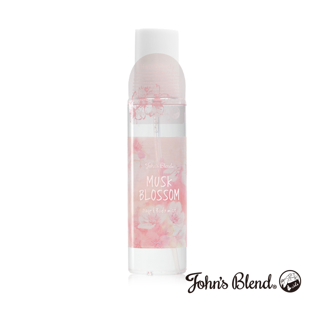 日本John’s Blend 髮膚兩用保濕香氣噴霧95ml 麝香櫻花