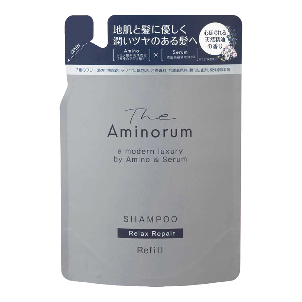 日本 KUM 熊野 The Aminorum 氨基酸洗髮精補充包 350ml