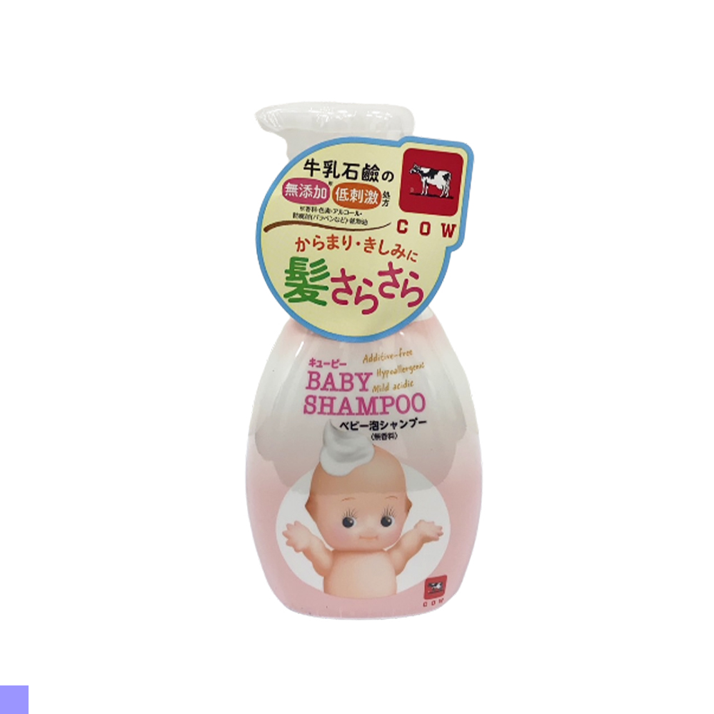 日本 牛乳石鹼 嬰兒 泡沫 洗髮精 350ml