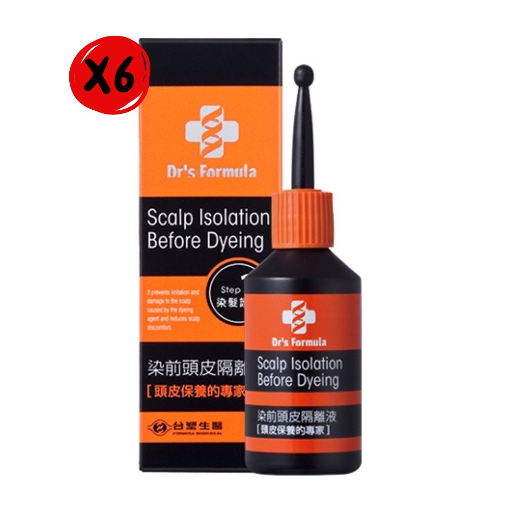【臺塑Dr’s Formula】染前頭皮隔離液(20g/罐)*6盒