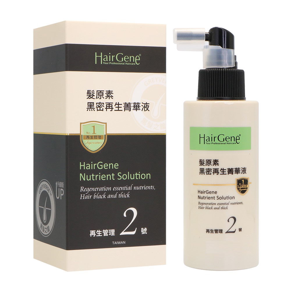 寶齡富錦 Hair Gene 髮原素系列 黑密再生菁華液50ML