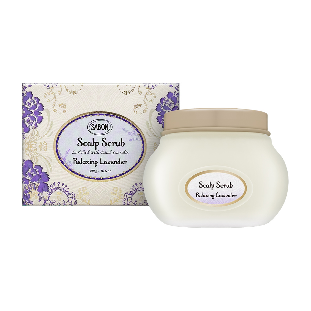 SABON 舒緩薰衣草死海鹽頭皮磨砂膏 300g