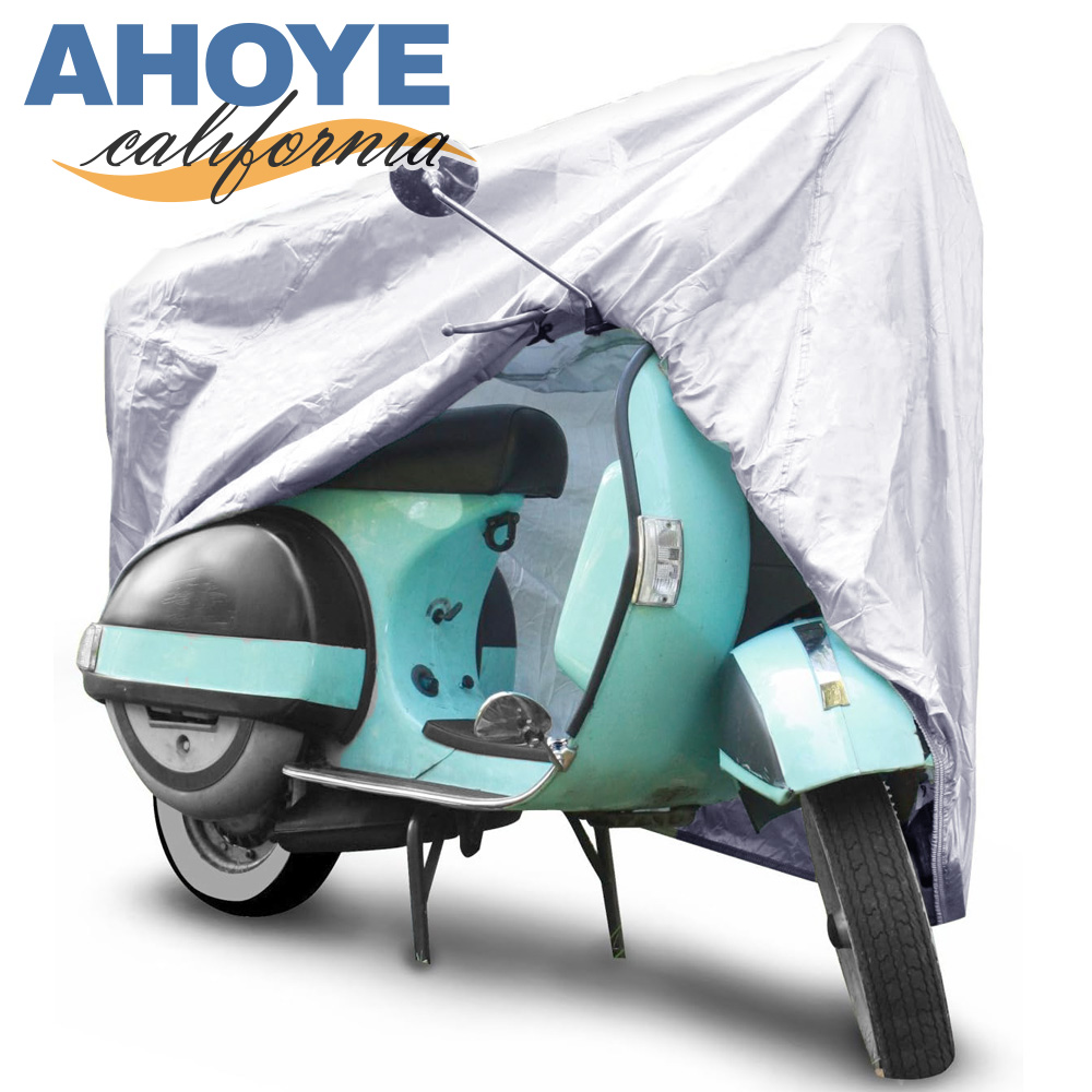 【AHOYE】100-150cc車型 PEVA單層機車車套 (機車套 機車罩 摩托車罩)