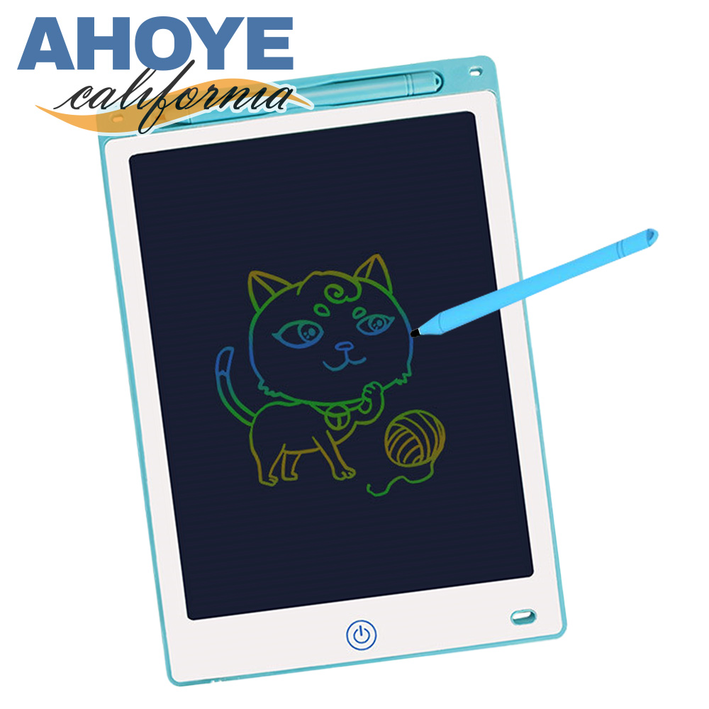 【AHOYE】液晶LCD智慧護眼塗鴉板 10吋 (畫板 手寫板 書寫板 留言板 黑板)