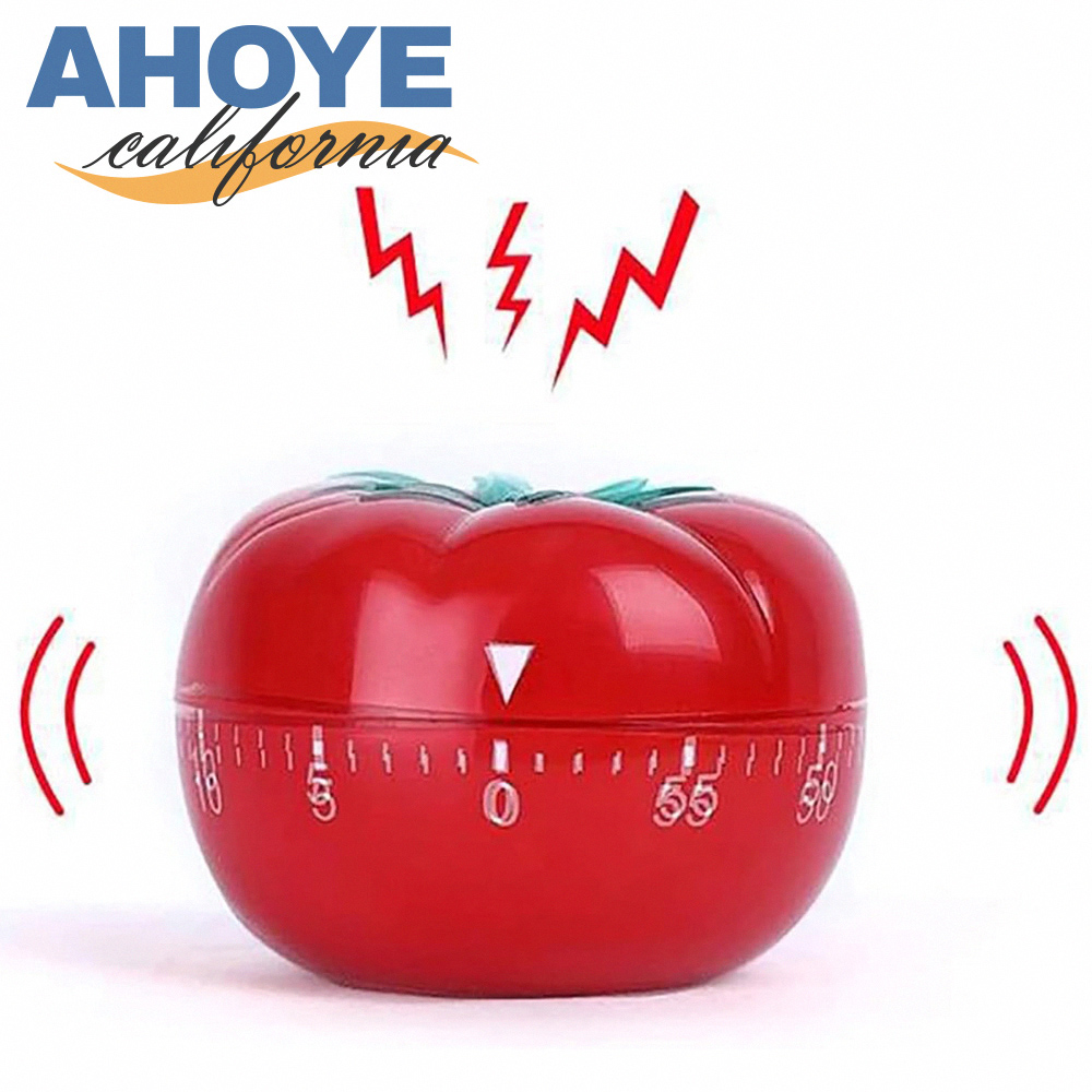 【AHOYE】360度旋轉機械式烹飪計時器 (定時器 倒數計時 提醒器 廚房計時器)
