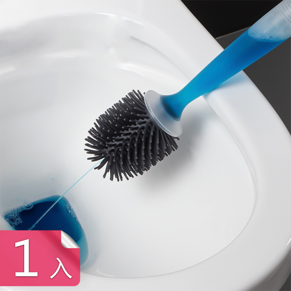 【茉家】加液式軟毛馬桶刷組-1入組