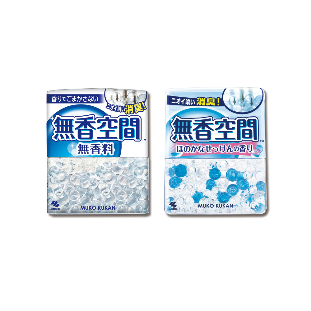 (2盒)日本小林製藥-無香空間放置型消臭顆粒芳香珠(2款可選)315g/盒