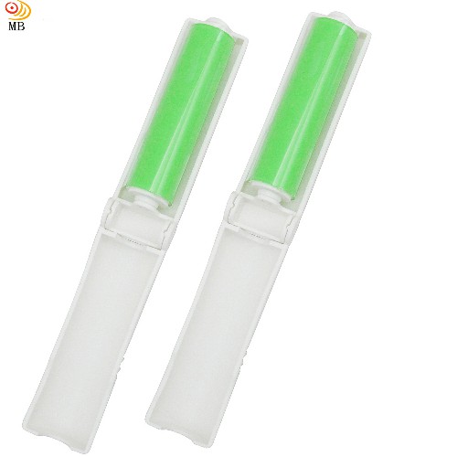月陽7cm迷你型可重覆使用黏膠除塵除塵滾筒黏毛器超值2入(I-072)