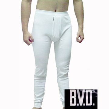 【BVD】時尚型男厚棉長袖衛生褲