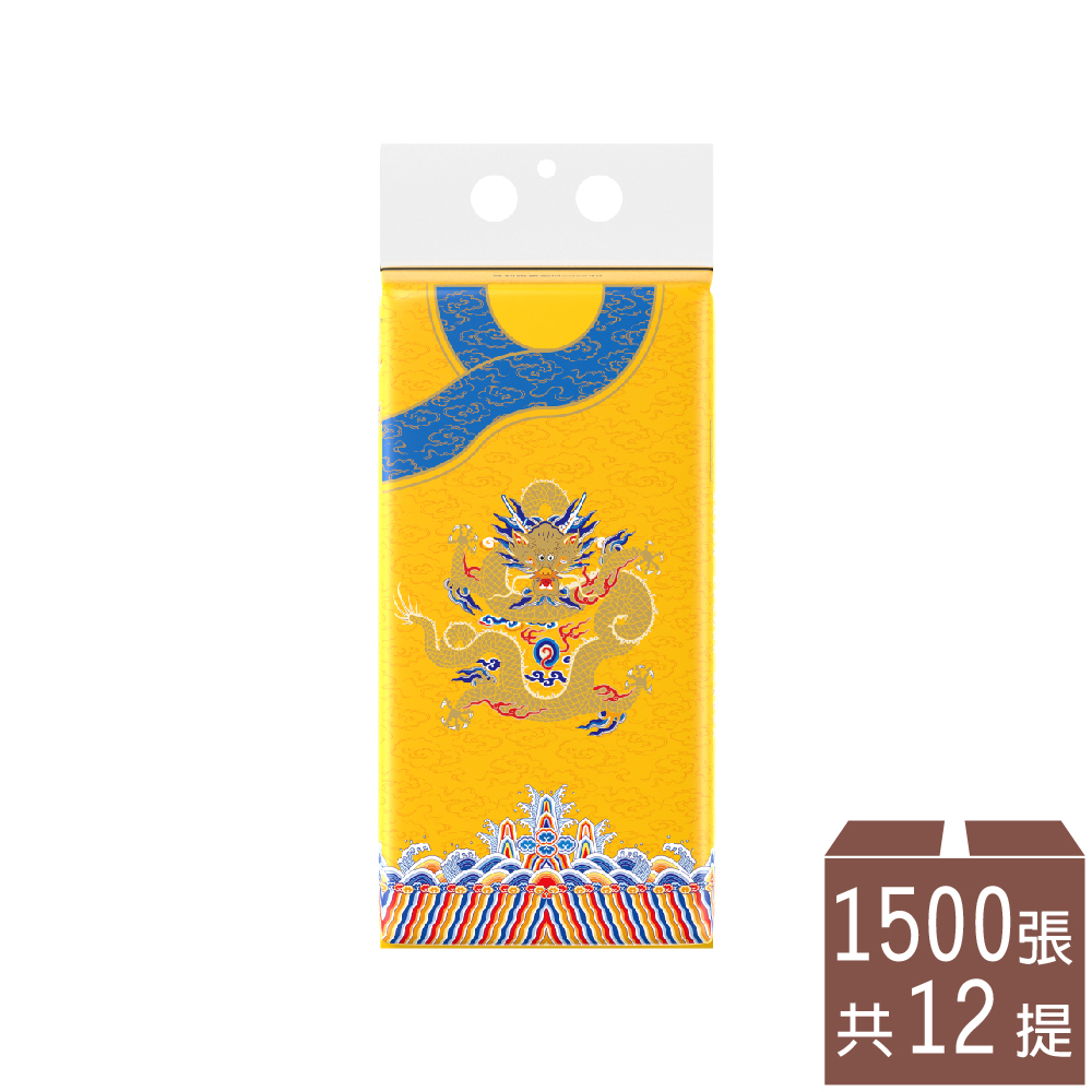 御衣坊五層提掛式底部抽面紙300抽12提/箱