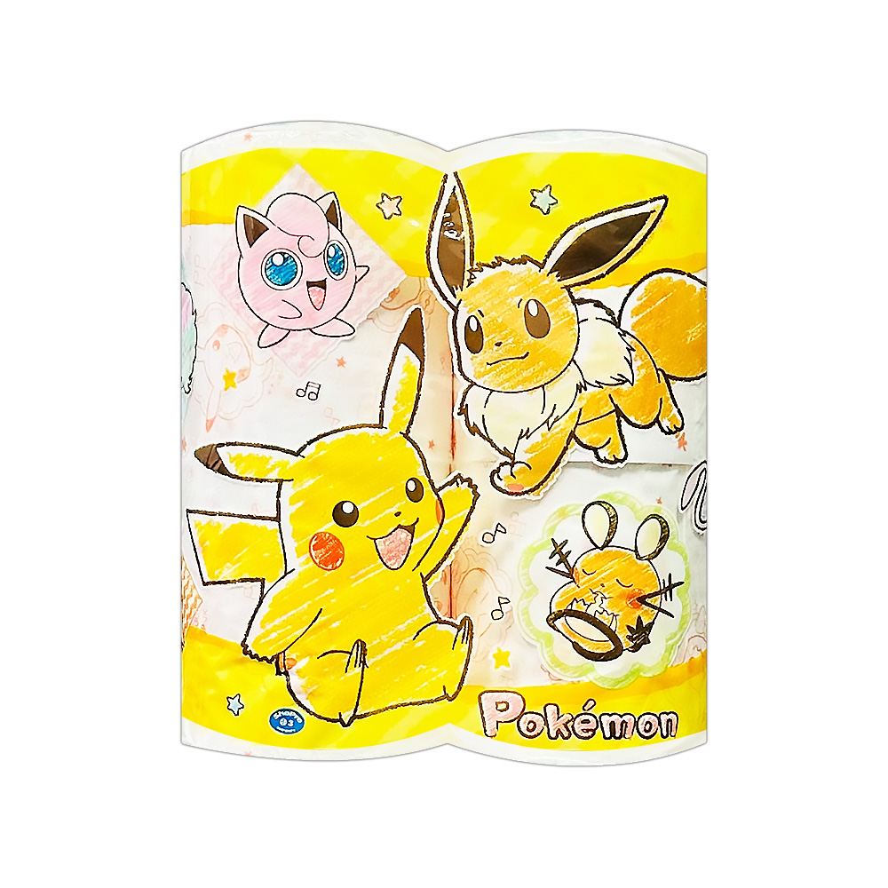 日本Pokemon印花捲筒衛生紙(寬114mm x 長30mx4捲入)