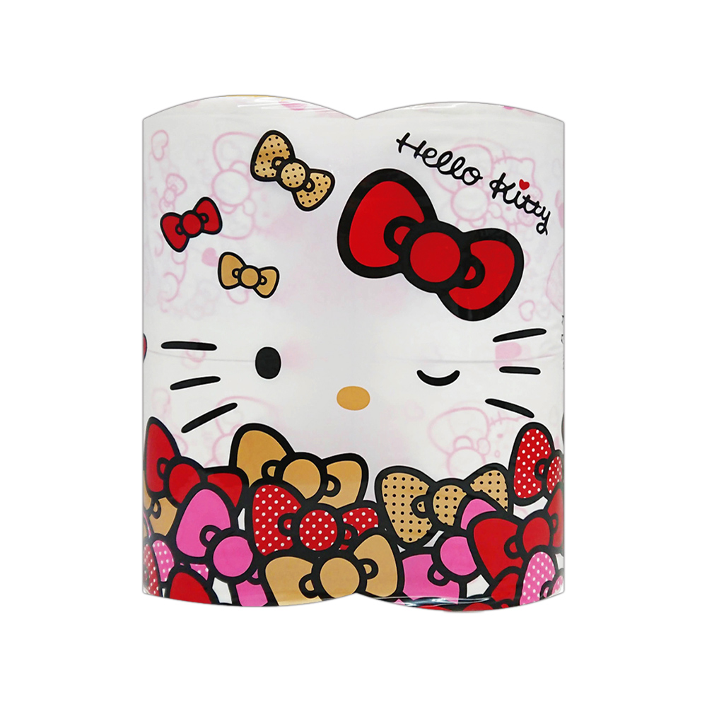 日本Hello Kitty印花捲筒衛生紙(寬114mm x 長30mx4捲入)