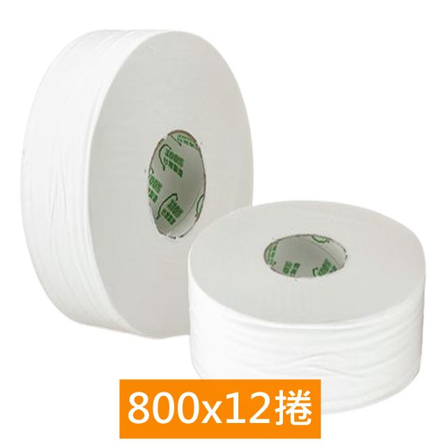 【北極熊】環保大捲筒衛生紙800g*12捲/箱
