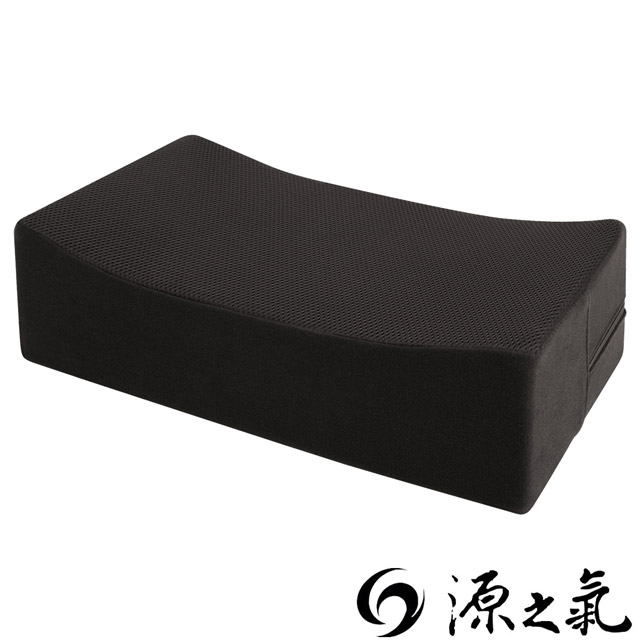 【源之氣】銀髮族竹炭Q墊枕加高/二色可選(22*45高10cm) RM-10527