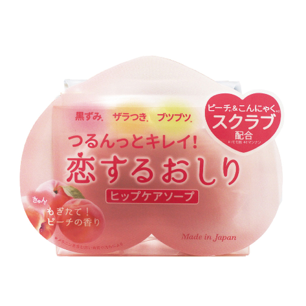 日本 Pelican 去角質臀部保濕香皂 80g