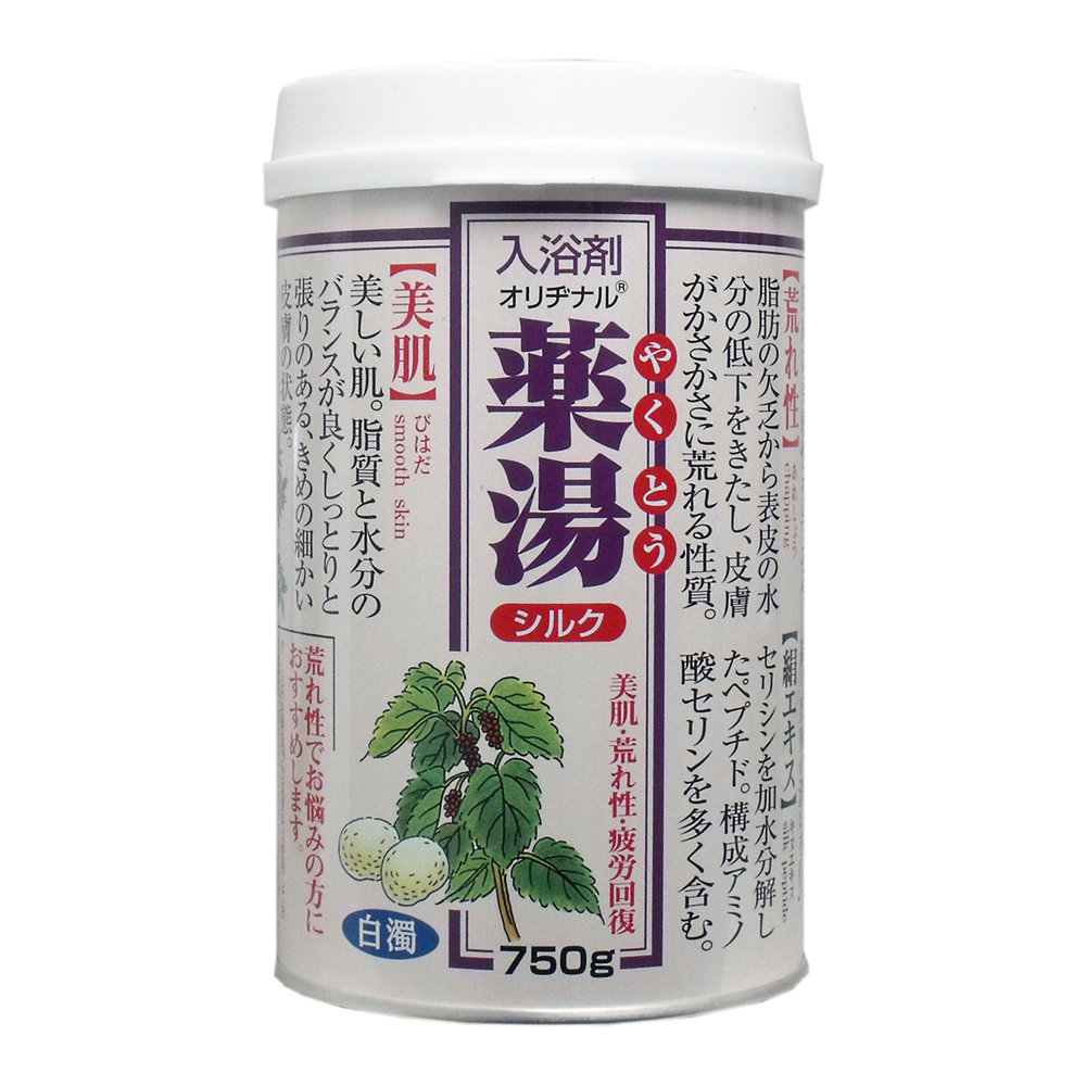 第一品牌藥湯 漢方入浴劑-蠶絲 750g