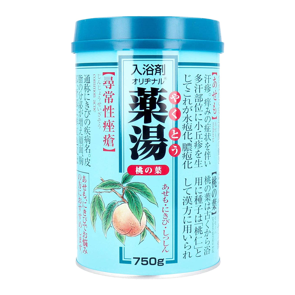 第一品牌藥湯漢方入浴劑-桃葉750g