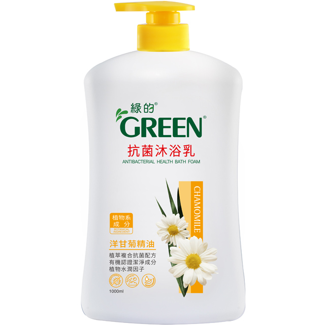 綠的洋甘菊抗菌沐浴乳(1000ml)