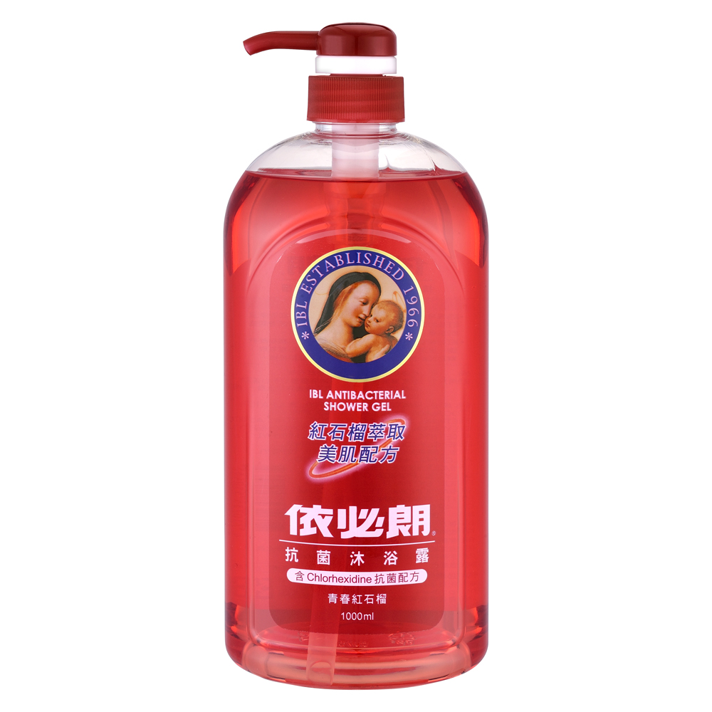 依必朗抗菌沐浴露-青春紅石榴1000ml