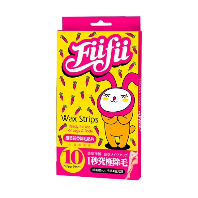 【Fiifii】甜美花香除毛貼片(10大片/盒/附贈清潔油片2片)