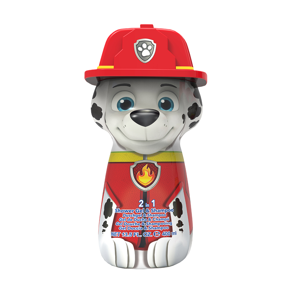 Paw Patrol 汪汪隊消防員毛毛 2合1沐浴洗髮精 400ml