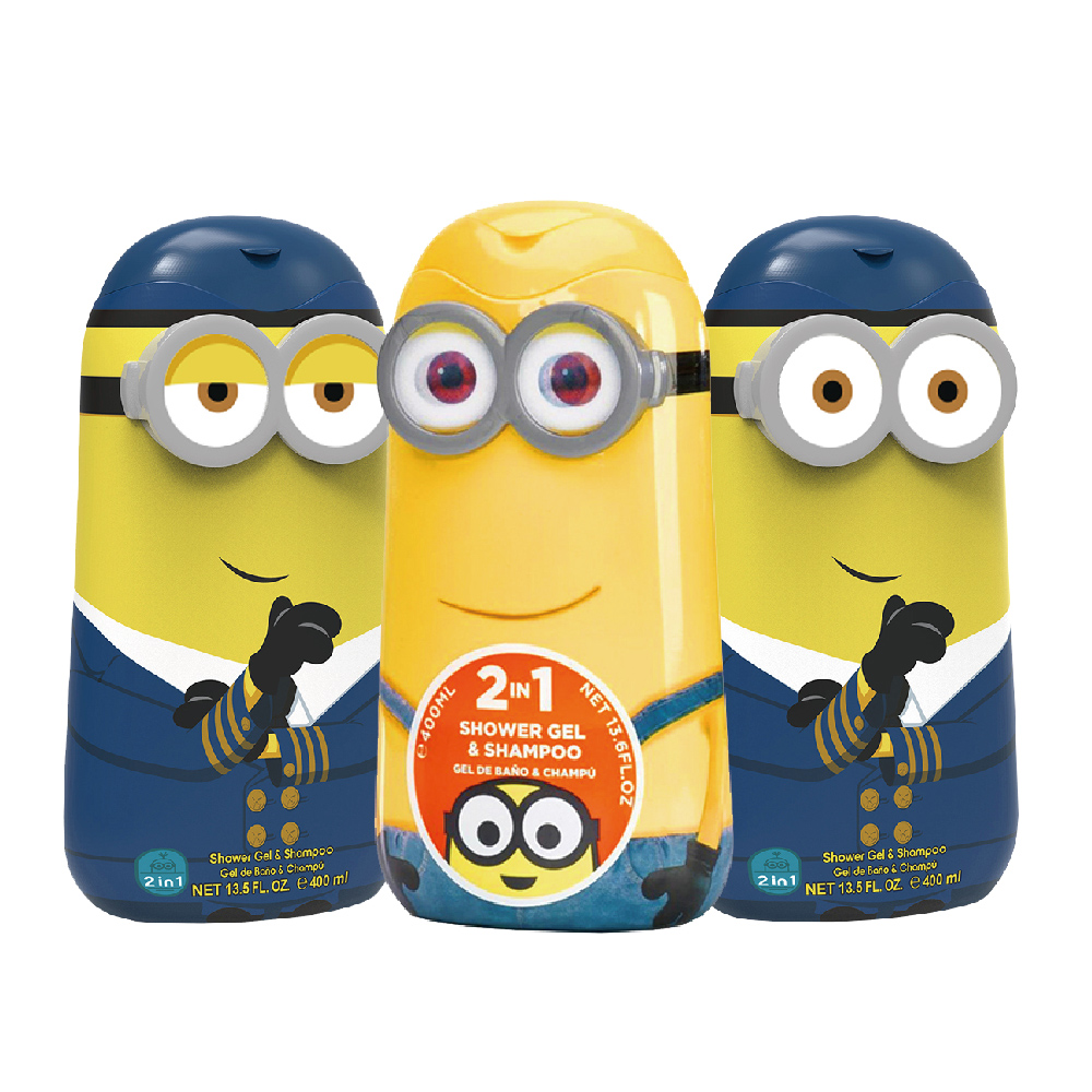 MINIONS 小小兵 2合1沐浴洗髮精 400ml