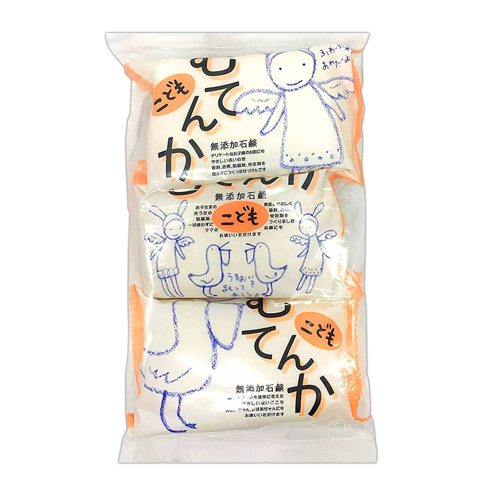 日本Pelican純淨無添加潔膚皂3入組(100g*3)