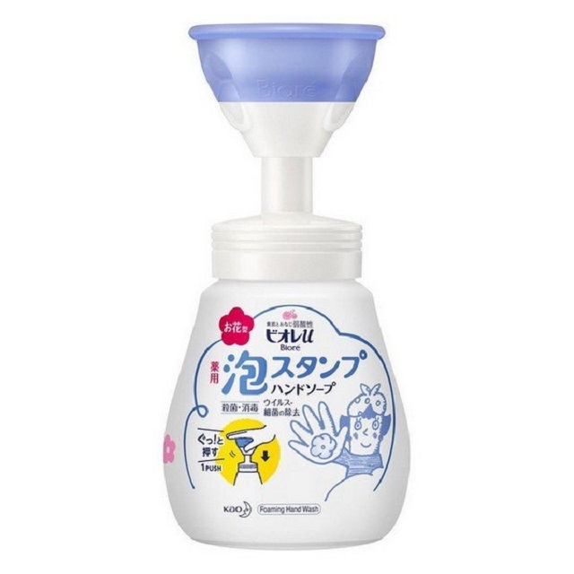 日本【花王KAO】Bioreu 花形泡沫洗手乳250ml