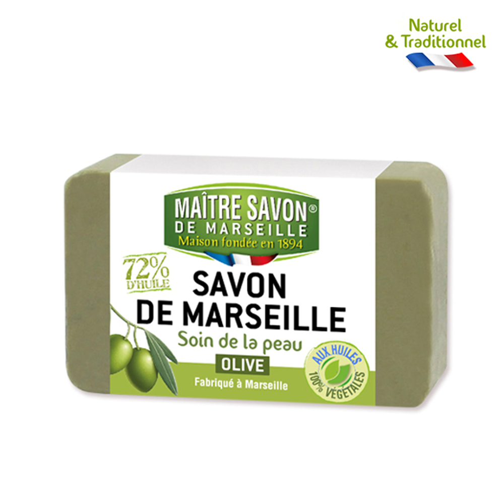 法國玫翠思傳統經典橄欖馬賽皂100g