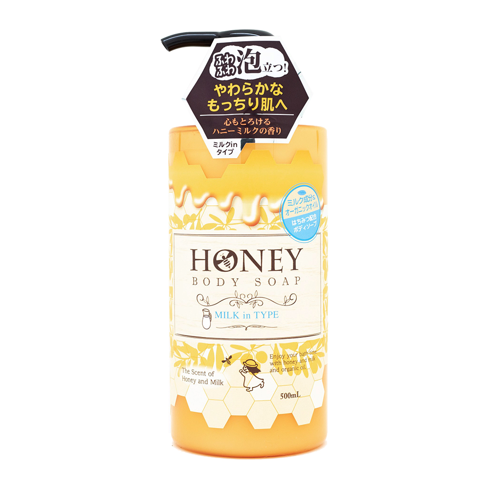 第一石鹼蜂蜜牛奶保濕沐浴乳500ml