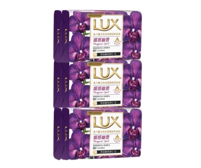 【LUX麗仕】媚惑幽香 香氛皂 80gx36入(6入包裝)