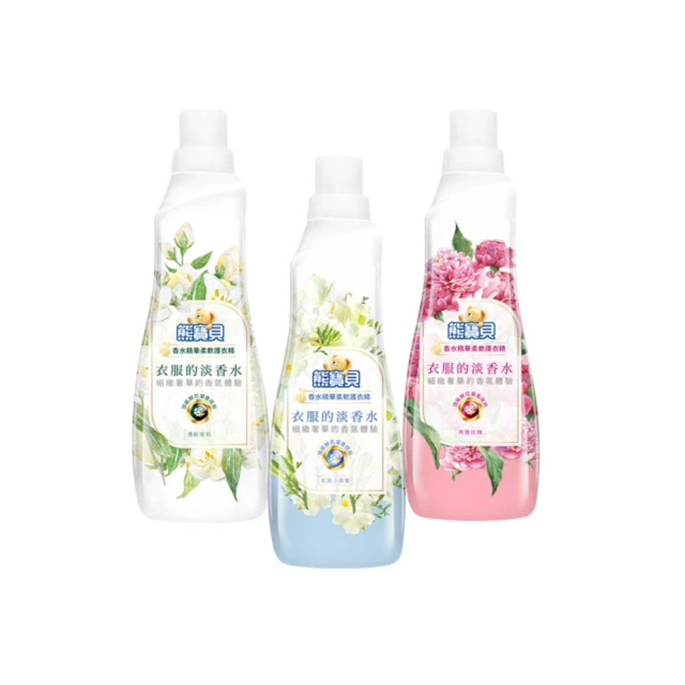 熊寶貝 香水精華柔軟護衣精瓶裝 700ML x3入