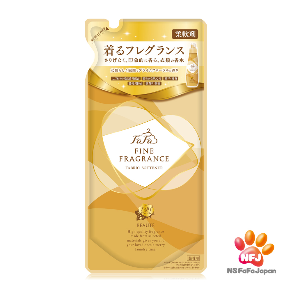 日本FaFa 香水系列柔軟精補充包(花香)(500ml/包)