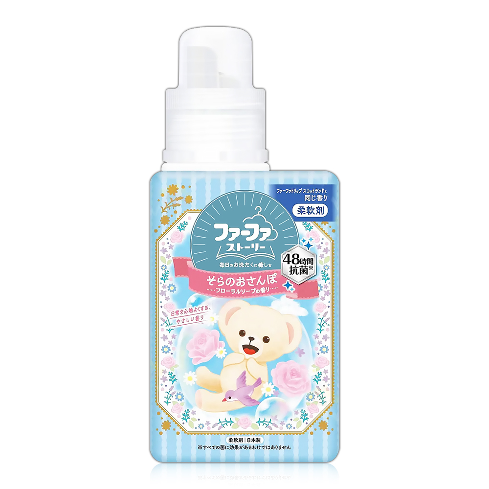日本NS Fafa超濃縮香氛柔軟精-花朵皂香500ml