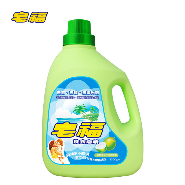 皂福 天然洗衣皂精(3300g)