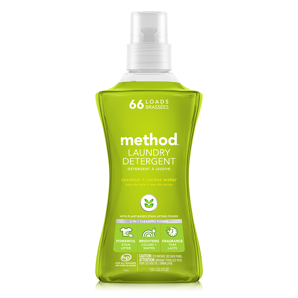 Method美則 4倍濃縮智慧環保香水洗衣精 - 綠色氣息1580ml