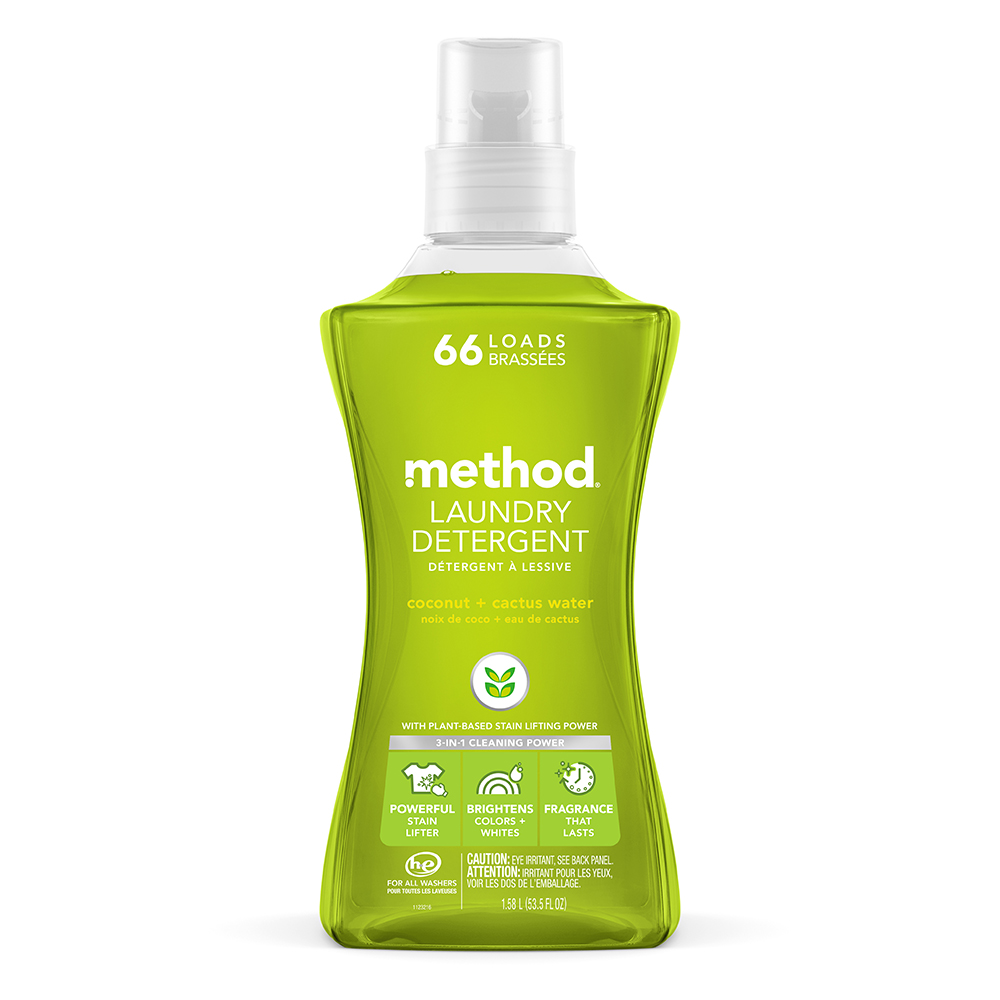 Method 美則 四倍濃縮智慧環保香水洗衣精-綠色氣息1580ml