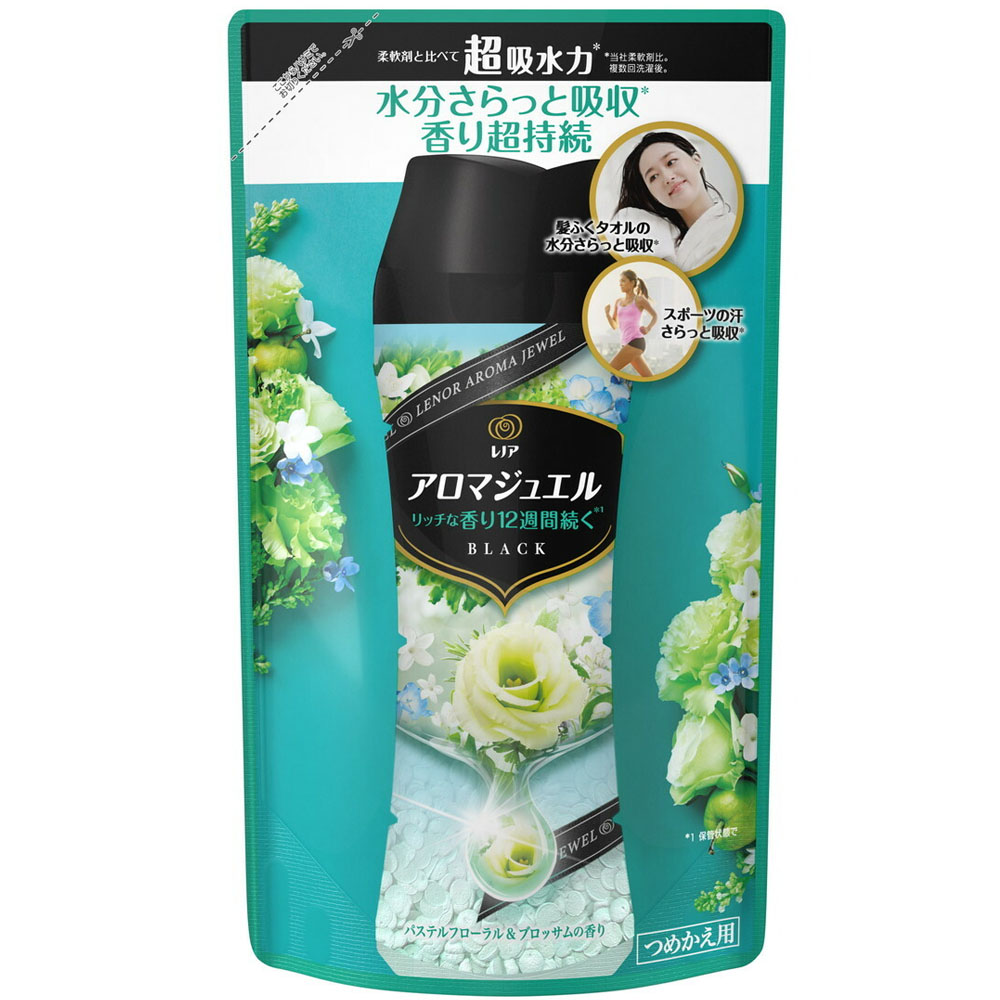 日本P&G洗衣芳香顆粒補充包【柔和花香】415ml