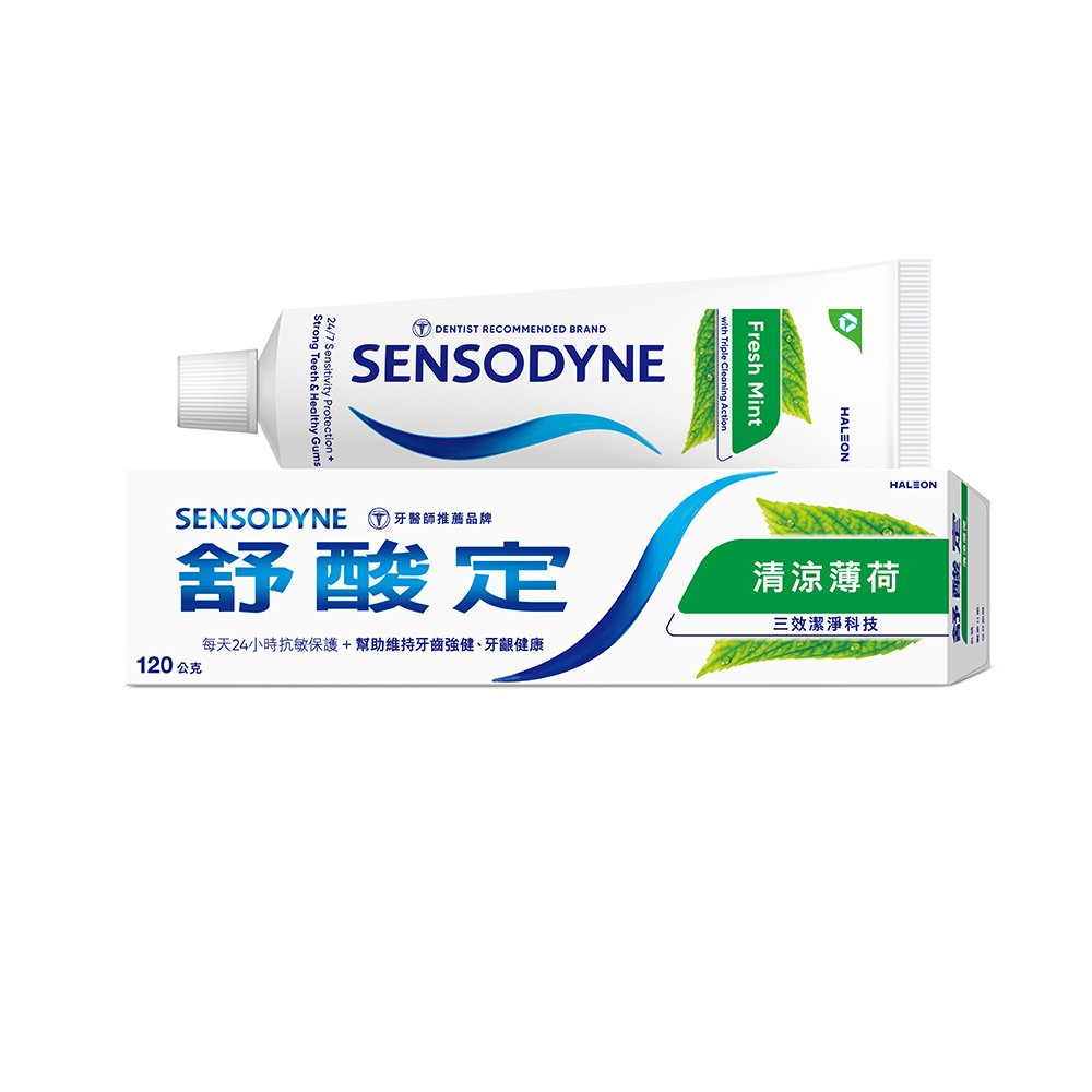 舒酸定清涼薄荷配方120g (綠)