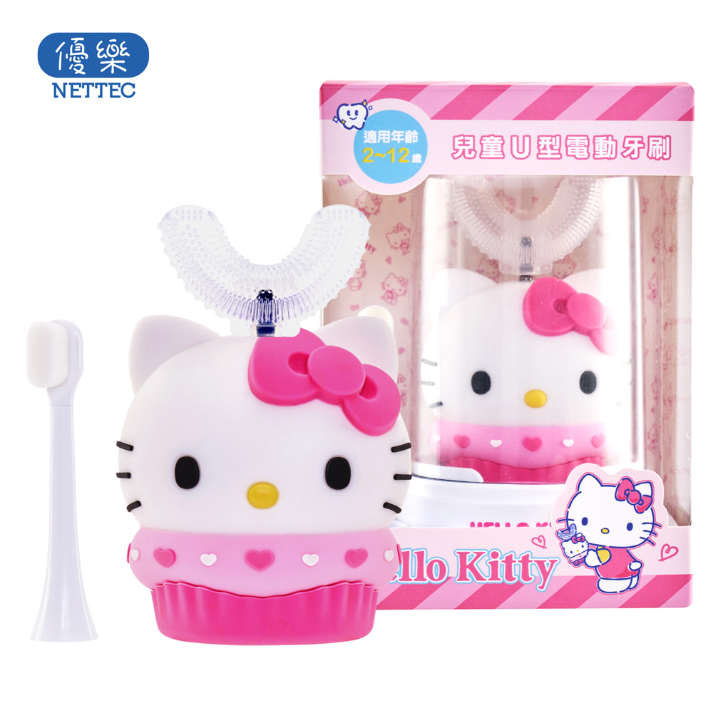NETTEC 優樂 Hello Kitty U型兒童電動牙刷