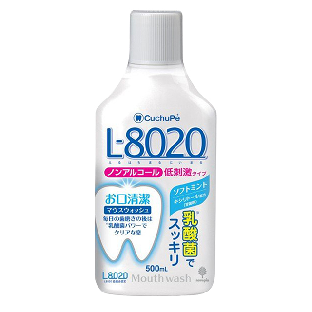 日本-小久保 L-8020清涼薄荷乳酸菌漱口水500ml
