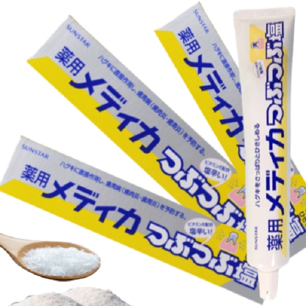 日本三詩達 SUNSTAR 天然結晶鹽牙膏170g*3入